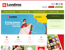 Tablet Screenshot of luvebras.com.ve